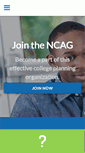 Mobile Screenshot of ncagonline.org